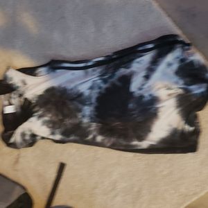 Tie dye no boundaries dress, large